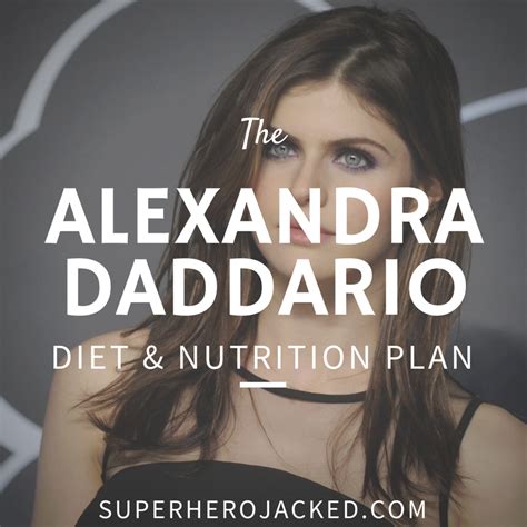 Alexandra Daddarios Diet and Workout Routine